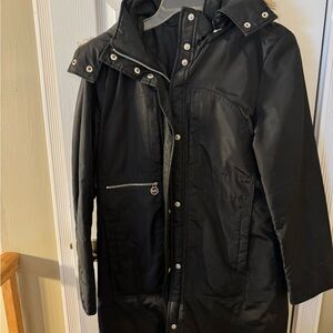 Michael Kors Black Hooded Jacket